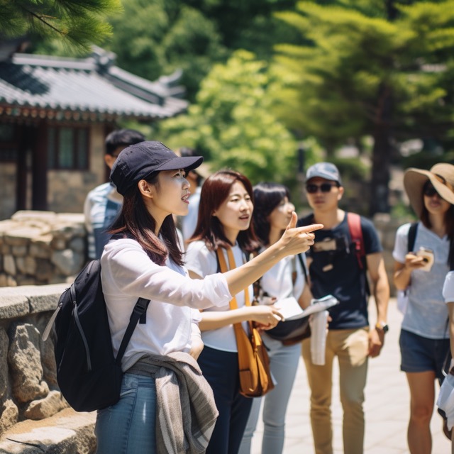 A-korean-tour-guide